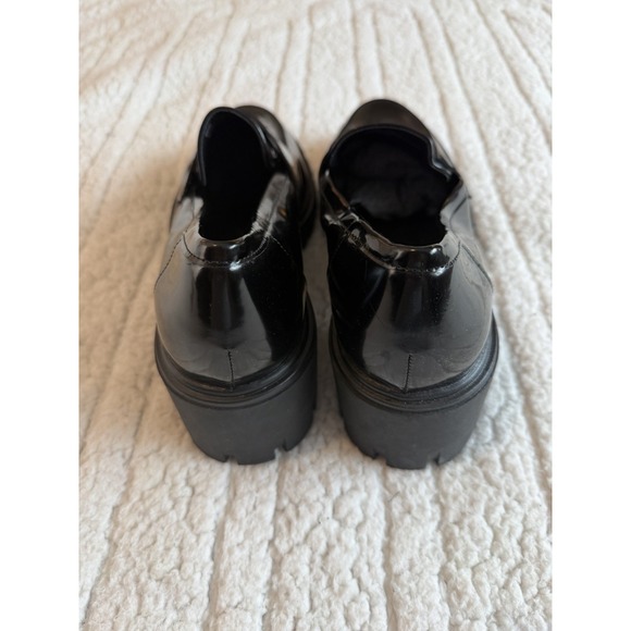 Sincerely Jules Dylan Chunky Heel Lug Sole Platform Loafers Shoes 90's Y2K 9 - Picture 4 of 7